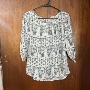 A’gaci elephant blouse